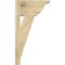 Ekena Millwork Traditional Traditional Rough Sawn Outlooker, Douglas Fir, 8"W x 14"D x 26"H OUT08X14X26TRA01RDF - alternate 3